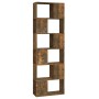 Smoked oak color shelf/space divider 60x24x186 cm by vidaXL, Bookcases and shelves - Ref: Foro24-816032, Price: 80,32 €, Disc...
