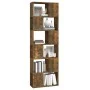 Smoked oak color shelf/space divider 60x24x186 cm by vidaXL, Bookcases and shelves - Ref: Foro24-816032, Price: 78,14 €, Disc...