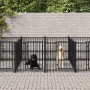 Stahl-Außenzwinger 9,38 m² von vidaXL, Hundehütten und Zäune - Ref: Foro24-3124582, Preis: 964,88 €, Rabatt: %