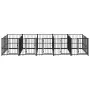 Outdoor steel dog kennel 9.38 m² by vidaXL, Dog kennels and fences - Ref: Foro24-3124582, Price: 951,85 €, Discount: %