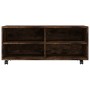 TV-Schrank mit Rollen aus Raucheichensperrholz, 90 x 35 x 35 cm von vidaXL, TV-Möbel - Ref: Foro24-815258, Preis: 62,57 €, Ra...