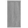 Würfelwandregal 2 Stk. Sonoma graues Sperrholz 100x15x30 cm von vidaXL, Regale und Regale - Ref: Foro24-815909, Preis: 30,42 ...