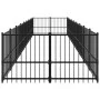 Outdoor steel kennel 16.89 m² by vidaXL, Dog kennels and fences - Ref: Foro24-3124605, Price: 779,98 €, Discount: %