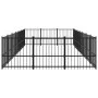 Outdoor steel kennel 19.76 m² by vidaXL, Dog kennels and fences - Ref: Foro24-3124620, Price: 668,48 €, Discount: %