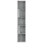 Eckmöbel aus grauem Sonoma-Sperrholz, 33 x 33 x 164,5 cm von vidaXL, Schließfächer und Lagerschränke - Ref: Foro24-816027, Pr...