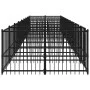 Outdoor steel kennel 16.89 m² by vidaXL, Dog kennels and fences - Ref: Foro24-3124586, Price: 1,00 €, Discount: %