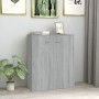 Aparador de madera contrachapada gris Sonoma 60x30x75 cm de vidaXL, Aparadores - Ref: Foro24-815379, Precio: 60,33 €, Descuen...