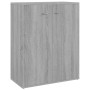 Aparador de madera contrachapada gris Sonoma 60x30x75 cm de vidaXL, Aparadores - Ref: Foro24-815379, Precio: 60,33 €, Descuen...