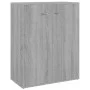 Sonoma graues Sperrholz-Sideboard 60x30x75 cm von vidaXL, Sideboards - Ref: Foro24-815379, Preis: 57,39 €, Rabatt: %