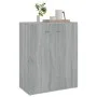Aparador de madera contrachapada gris Sonoma 60x30x75 cm de vidaXL, Aparadores - Ref: Foro24-815379, Precio: 57,39 €, Descuen...