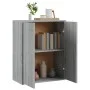 Sonoma graues Sperrholz-Sideboard 60x30x75 cm von vidaXL, Sideboards - Ref: Foro24-815379, Preis: 57,39 €, Rabatt: %
