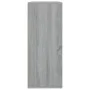 Aparador de madera contrachapada gris Sonoma 60x30x75 cm de vidaXL, Aparadores - Ref: Foro24-815379, Precio: 57,39 €, Descuen...