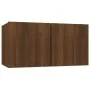 Hängender TV-Schrank aus braunem Eichensperrholz, 60 x 30 x 30 cm von vidaXL, TV-Möbel - Ref: Foro24-815873, Preis: 39,87 €, ...