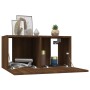 Hängender TV-Schrank aus braunem Eichensperrholz, 60 x 30 x 30 cm von vidaXL, TV-Möbel - Ref: Foro24-815873, Preis: 40,45 €, ...
