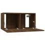 Hängender TV-Schrank aus braunem Eichensperrholz, 60 x 30 x 30 cm von vidaXL, TV-Möbel - Ref: Foro24-815873, Preis: 39,87 €, ...