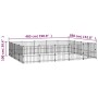 Perrera de exterior de acero 18,82 m² de vidaXL, Casetas y cercados para perros - Ref: Foro24-3124627, Precio: 616,82 €, Desc...