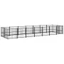 Stahl-Außenzwinger 13,14 m² von vidaXL, Hundehütten und Zäune - Ref: Foro24-3124603, Preis: 601,10 €, Rabatt: %