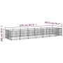 Stahl-Außenzwinger 13,14 m² von vidaXL, Hundehütten und Zäune - Ref: Foro24-3124603, Preis: 601,10 €, Rabatt: %