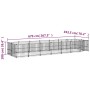 Stahl-Außenzwinger 13,14 m² von vidaXL, Hundehütten und Zäune - Ref: Foro24-3124603, Preis: 617,03 €, Rabatt: %