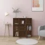 Regal aus braunem Eichensperrholz 90x30x90 cm von vidaXL, Bücherregale und Regale - Ref: Foro24-815551, Preis: 90,33 €, Rabat...