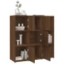 Regal aus braunem Eichensperrholz 90x30x90 cm von vidaXL, Bücherregale und Regale - Ref: Foro24-815551, Preis: 90,33 €, Rabat...