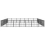 Steel outdoor kennel 52.69 m² by vidaXL, Dog kennels and fences - Ref: Foro24-3124651, Price: 1,00 €, Discount: %