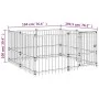 Steel outdoor kennel 3.75 m² by vidaXL, Dog kennels and fences - Ref: Foro24-3124598, Price: 258,42 €, Discount: %