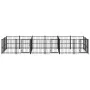 Outdoor steel dog kennel 11.26 m² by vidaXL, Dog kennels and fences - Ref: Foro24-3124665, Price: 766,23 €, Discount: %