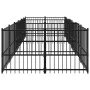 Outdoor steel dog kennel 11.26 m² by vidaXL, Dog kennels and fences - Ref: Foro24-3124665, Price: 766,23 €, Discount: %