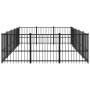 Stahl-Außenzwinger 14,11 m² von vidaXL, Hundehütten und Zäune - Ref: Foro24-3124618, Preis: 546,57 €, Rabatt: %