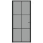 Innentür EGS-Glas und schwarzes Aluminium 93x201,5 cm von vidaXL, Türen für zu Hause - Ref: Foro24-350566, Preis: 262,93 €, R...
