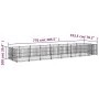 Outdoor steel dog kennel 15.02 m² by vidaXL, Dog kennels and fences - Ref: Foro24-3124604, Price: 668,48 €, Discount: %