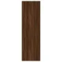 Estantería/Aparador contrachapada marrón roble 66x30x98 cm de vidaXL, Librerías y estanterías - Ref: Foro24-815296, Precio: 6...