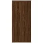 Estantería/Aparador contrachapada marrón roble 66x30x98 cm de vidaXL, Librerías y estanterías - Ref: Foro24-815296, Precio: 6...