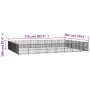 Stahl-Außenzwinger 45,16 m² von vidaXL, Hundehütten und Zäune - Ref: Foro24-3124645, Preis: 984,92 €, Rabatt: %