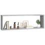 Cubic wall shelf 4 pcs gray Sonoma wood 80x15x26.5 cm by vidaXL, Shelves and shelves - Ref: Foro24-815919, Price: 50,03 €, Di...