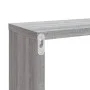 Estante cúbico de pared 4 uds madera gris Sonoma 80x15x26,5 cm de vidaXL, Estantes y estanterías - Ref: Foro24-815919, Precio...