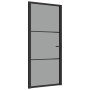 Innentür ESG Glas und schwarzes Aluminium 93x201,5 cm von vidaXL, Türen für zu Hause - Ref: Foro24-350562, Preis: 281,23 €, R...