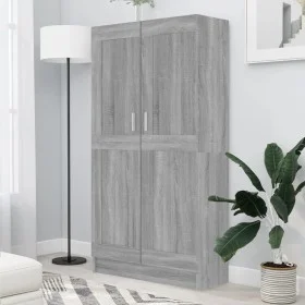 Sonoma gray plywood shelving 82.5x30.5x150 cm by vidaXL, Bookcases and shelves - Ref: Foro24-815613, Price: 149,10 €, Discoun...