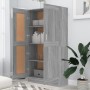 Sonoma-graues Sperrholzregal 82,5 x 30,5 x 150 cm von vidaXL, Bücherregale und Regale - Ref: Foro24-815613, Preis: 151,89 €, ...