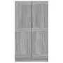 Estantería madera contrachapada gris Sonoma 82,5x30,5x150 cm de vidaXL, Librerías y estanterías - Ref: Foro24-815613, Precio:...