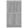 Sonoma-graues Sperrholzregal 82,5 x 30,5 x 150 cm von vidaXL, Bücherregale und Regale - Ref: Foro24-815613, Preis: 151,89 €, ...
