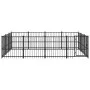Steel outdoor kennel 11.58 m² by vidaXL, Dog kennels and fences - Ref: Foro24-3124617, Price: 463,66 €, Discount: %