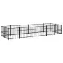 Perrera de exterior de acero 11,26 m² by vidaXL, Dog kennels and fences - Ref: Foro24-3124602, Price: 539,07 €, Discount: %