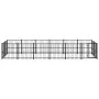 Perrera de exterior de acero 11,26 m² by vidaXL, Dog kennels and fences - Ref: Foro24-3124602, Price: 539,07 €, Discount: %