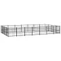 Perrera de exterior de acero 26,35 m² by vidaXL, Dog kennels and fences - Ref: Foro24-3124629, Price: 780,85 €, Discount: %