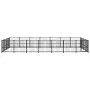 Perrera de exterior de acero 26,35 m² by vidaXL, Dog kennels and fences - Ref: Foro24-3124629, Price: 780,85 €, Discount: %