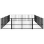 Perrera de exterior de acero 26,35 m² by vidaXL, Dog kennels and fences - Ref: Foro24-3124629, Price: 780,85 €, Discount: %