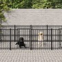 Stahl-Außenzwinger 7,51 m² von vidaXL, Hundehütten und Zäune - Ref: Foro24-3124664, Preis: 521,56 €, Rabatt: %