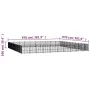 Steel outdoor kennel 94.09 m² by vidaXL, Dog kennels and fences - Ref: Foro24-3124663, Price: 1,00 €, Discount: %